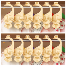 Load image into Gallery viewer, Little Wizard&#39;s 28 Pcs Baby Closet Dividers &amp; Baby Clothes Organizer – Baby Clothes Dividers for Closet – Neutral Hanger Dividers for Baby Closet Organizer Baby Clothes Dividers – Nursery Closet Organizer (Balloons)
