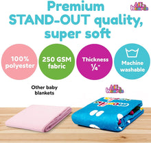 Load image into Gallery viewer, LITTLE WIZARDS - Baby Monthly Milestone Blanket Girl - Baby Milestone Blanket Baby Girl Blanket Newborn Baby Month Blanket - Baby Blankets for Girls
