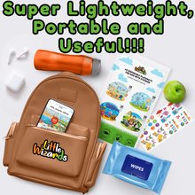 Load image into Gallery viewer, Disposable Placemats for Baby with Stickers - Kids Placemats for Dining Table - Disposable Placemats for Kids That Stick - Toddler Placemats for Dining Table - Baby Placemat Plastic Placemats for Kids

